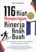 116 Kiat Mempertajam Kinerja Anak Buah