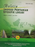 Buletin, Inovasi Pertanian Spesifik Lokasi Vol.3 No. 1 Juni 2016