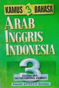 Kamus 3 Bahasa Arab Inggris Indonesia