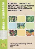 Komoditi Unggulan Kawasan Agropolitan Kabupaten Humbang Hasundutan